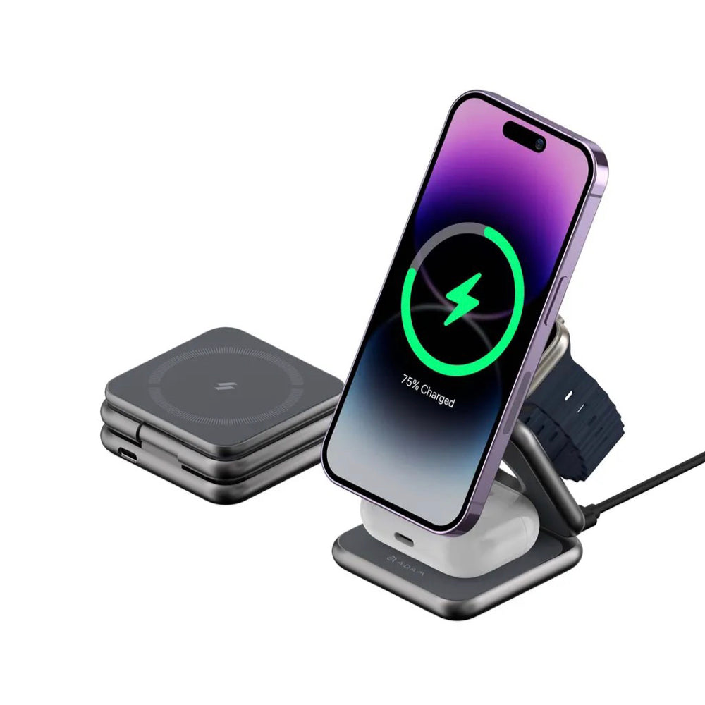 Cubenest 3-in-1 Foldable Travel Charging Station