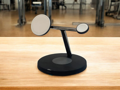 Belkin BoostCharge Pro 3-in-1 Magnetic Wireless Charging Stand with Qi2 15W (Black) - New, Open Box / 3 Month Warranty