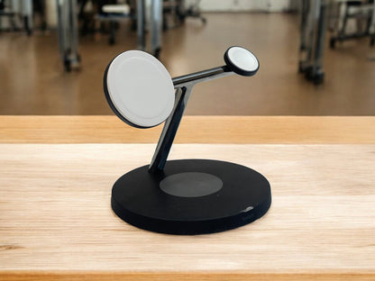 Belkin BoostCharge Pro 3-in-1 Magnetic Wireless Charging Stand with Qi2 15W (Black) - New, Open Box / 3 Month Warranty